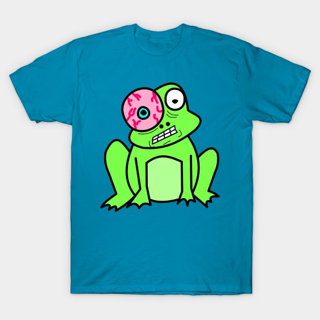 Stressed Frog T-Shirt by Shrenk